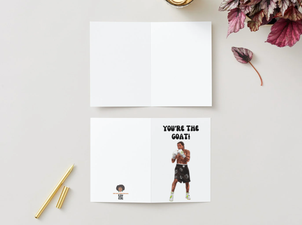 Gervonta "Tank" Davis Physical Birthday Card