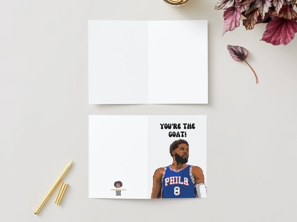 Paul George Physical Card - Philadelphia 76ers