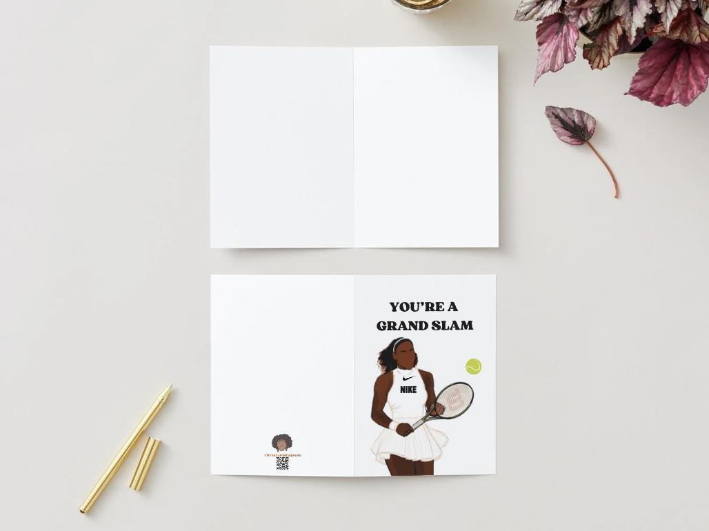 Physical - Serena Williams - Tennis Card