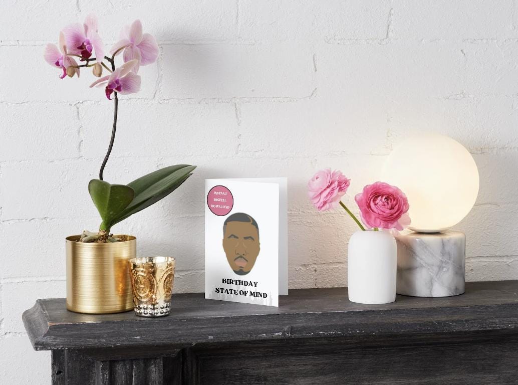 Digital Download - Nas "Birthday State of Mind" Birthday Card