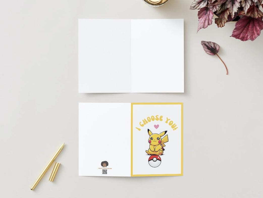 Pokemon "I Choose You!" Digital Download Card