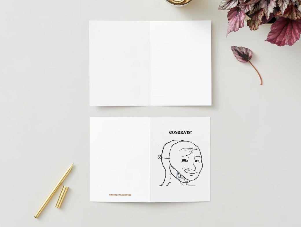 Congrats Meme - Funny Card - Digital Download