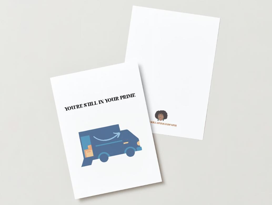 Digital Download - Amazon Prime Birthday Card - Jeff Bezos