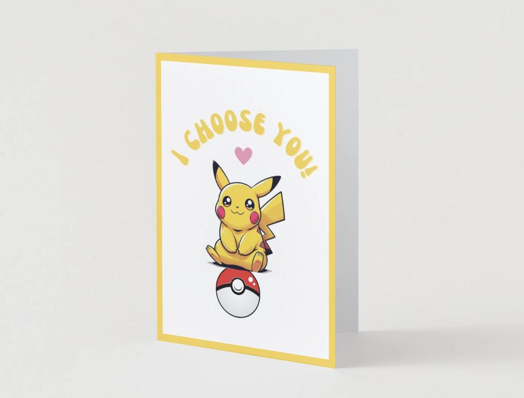 Pokemon "I Choose You!" Digital Download Card