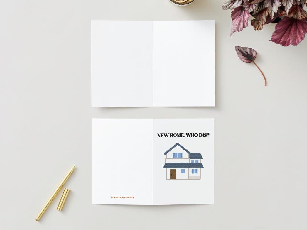 Digital Download - Housewarming/New Home Card
