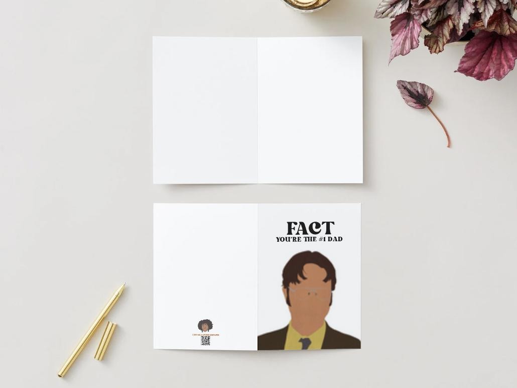 Dwight - The Office - Physical Father's Day Card