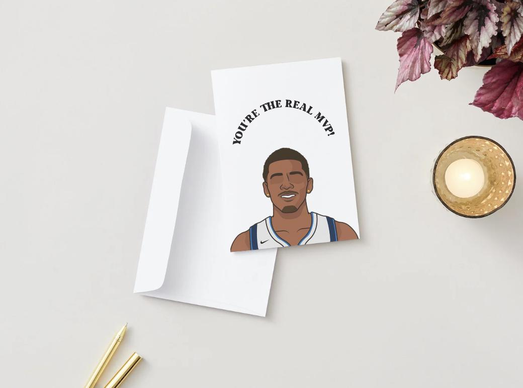 Kyrie Irving Dallas Mavericks - "You're The Real MVP" - Digital Birthday Card