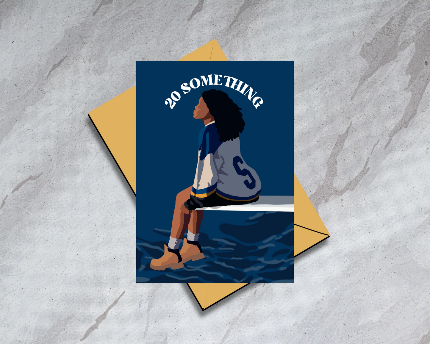 SZA "20 something" Physical Birthday Card