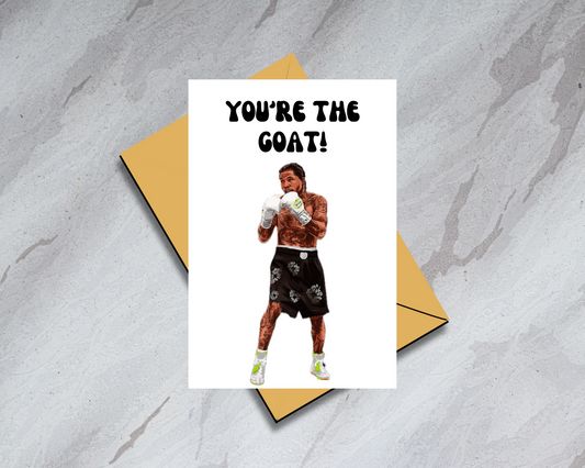 Gervonta "Tank" Davis Physical Birthday Card