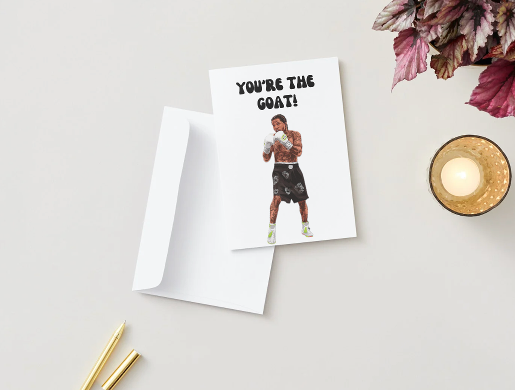 Gervonta "Tank" Davis Physical Birthday Card
