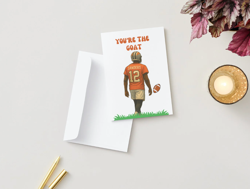 Shedeur Sanders Cleveland Browns - Physical Card