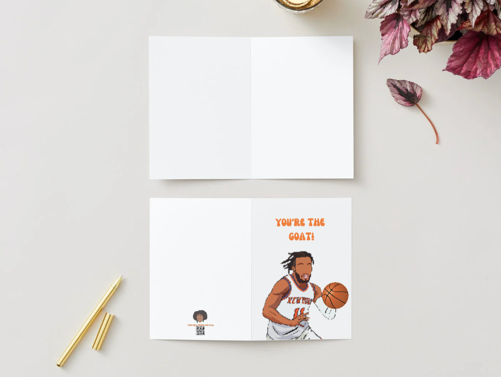 Physical - Jalen Brunson Card - NY Knicks