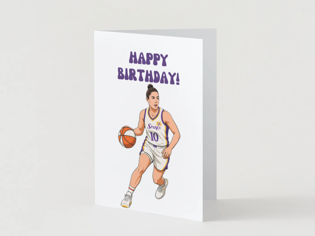 Kelsey Plum Physical Card -  Los Angeles Sparks