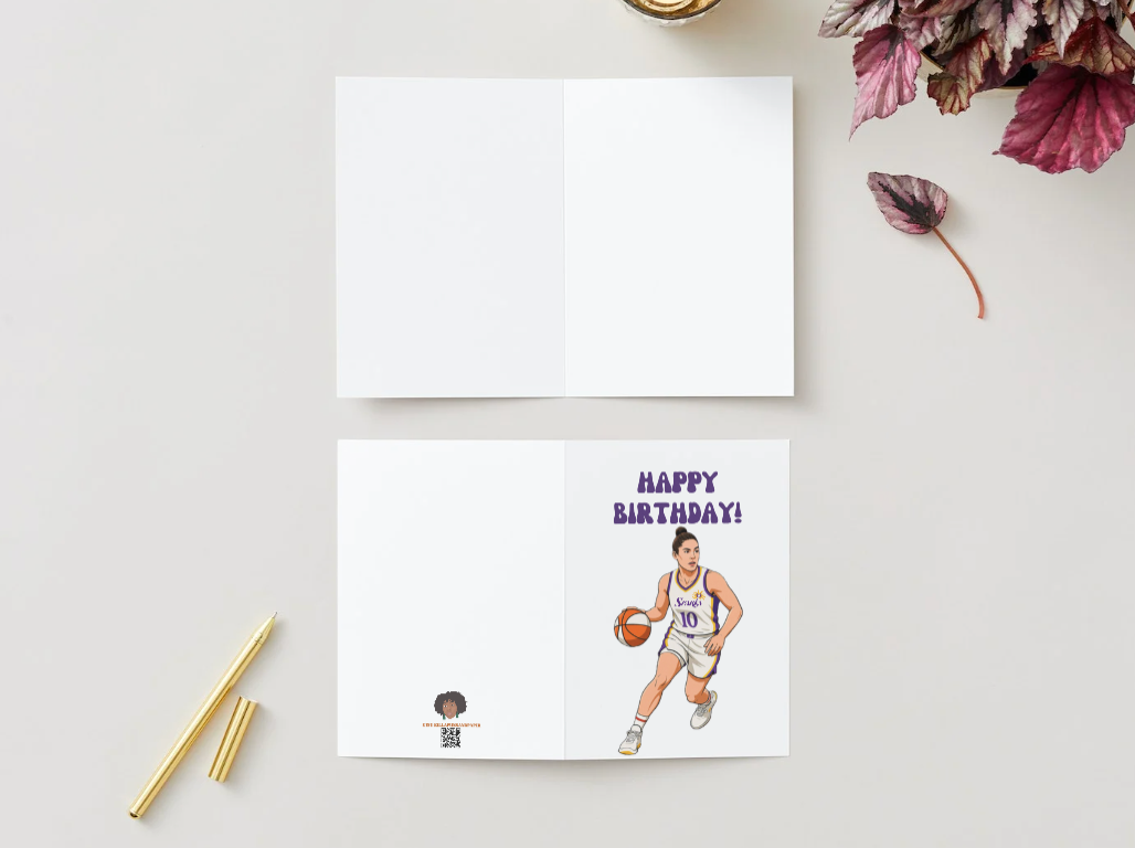Kelsey Plum Physical Card -  Los Angeles Sparks