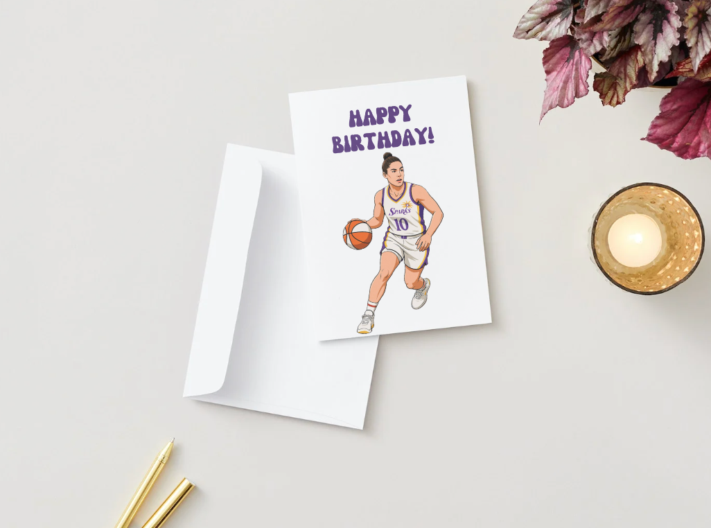 Kelsey Plum Physical Card -  Los Angeles Sparks