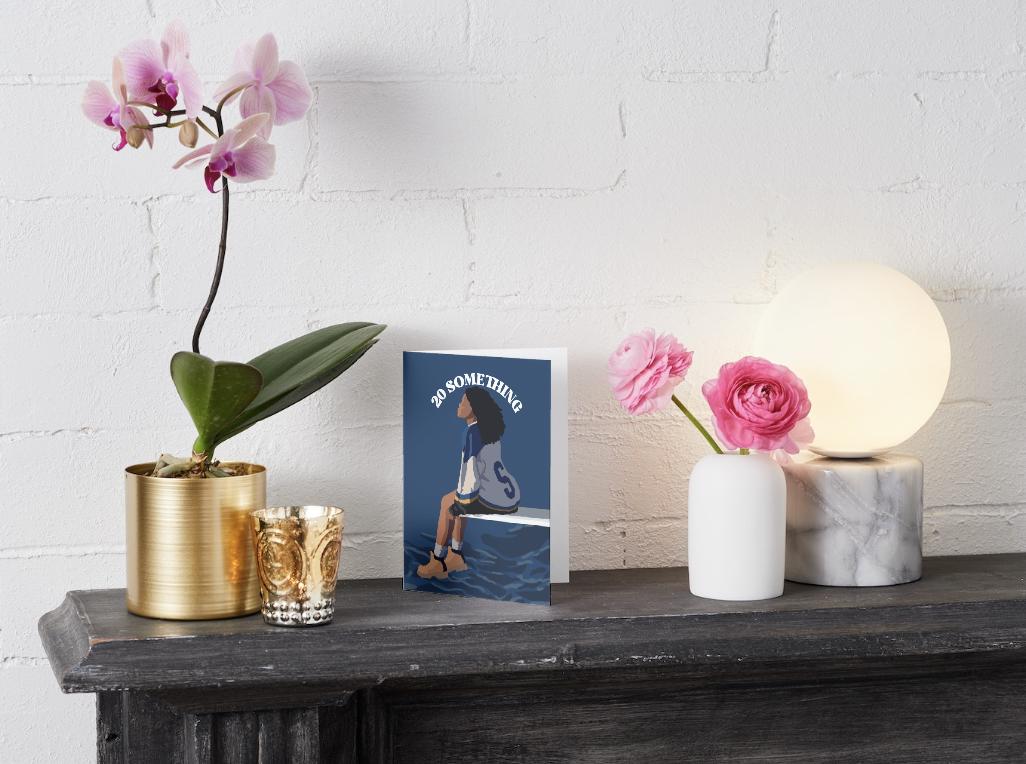SZA "20 something" Physical Birthday Card