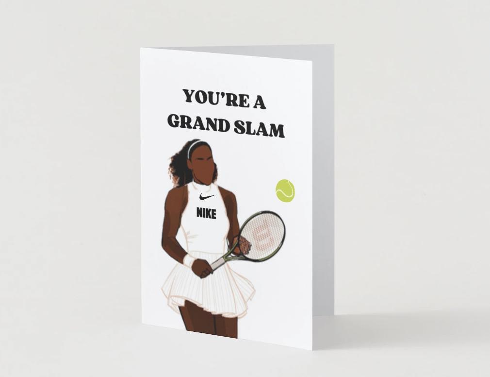 Physical - Serena Williams - Tennis Card