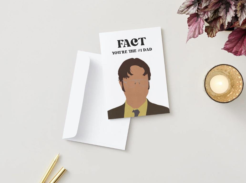 Dwight - The Office - Physical Father's Day Card